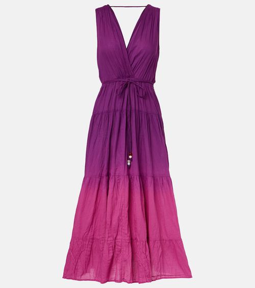 Marilyn cotton voile midi dress