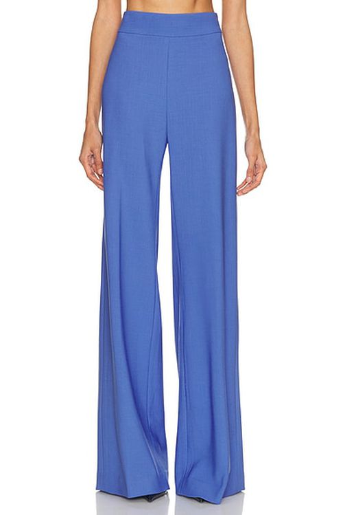Carolina Herrera Diane Pant in Bluebell - Blue. 0 also