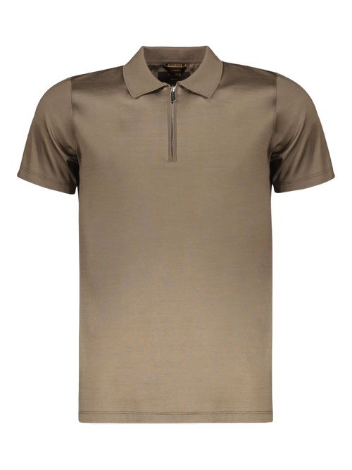 Moorer Jericho cotton polo shirt - Neutrals