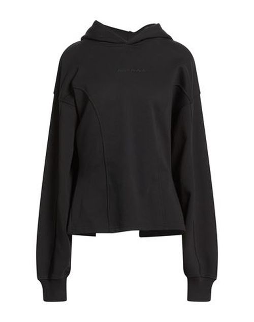 Woman Sweatshirt Black Size S Cotton
