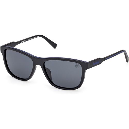 Timberland Hombre Timberland TB00052-H 02D Gafas de sol Inyectado Negro Fumar Cuadrada Polarizado