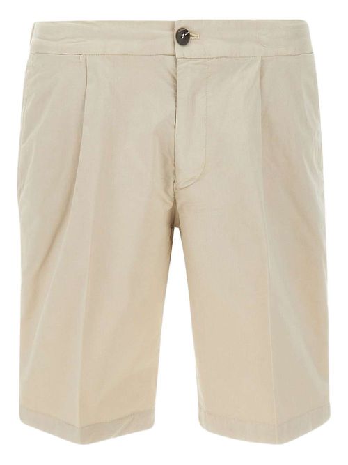 Pleated shorts - Neutrals