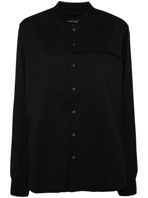 Baseball-collar jacket - Black