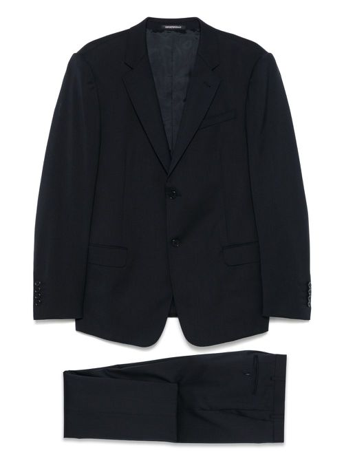 Virgin-wool suit - Blue
