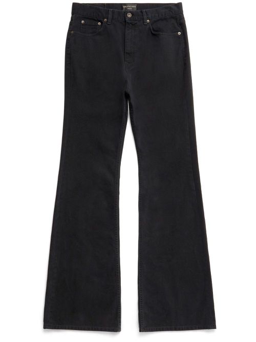 Low-rise flared jeans - Black