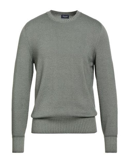 Man Sweater Sage green Size 36 Merino Wool