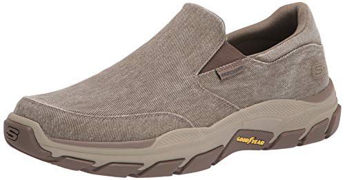Skechers USA Men's Men's Respected-Fallston Canvas Slip On