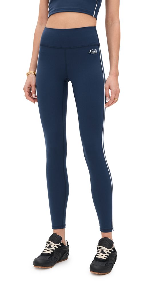 SR Runner Leggings Light Navy
