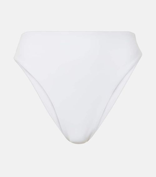 Incline high-rise bikini bottoms