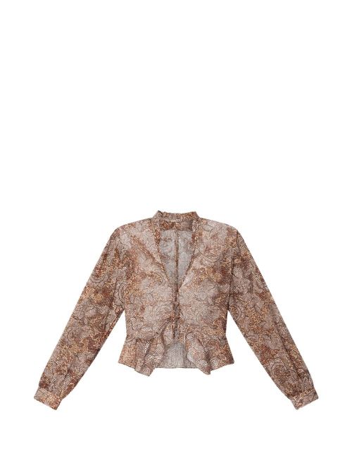 Celeny Printed Blouse
