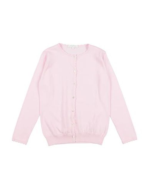 M. ferrari Kid Girl Cardigan Pink Size 10 Cotton