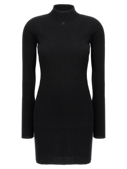 Sweater Dress — Black