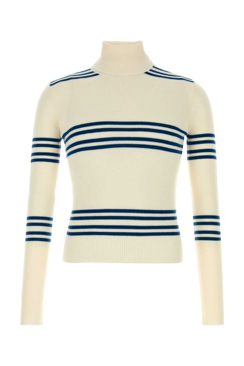 Embroidered Wool Sweater