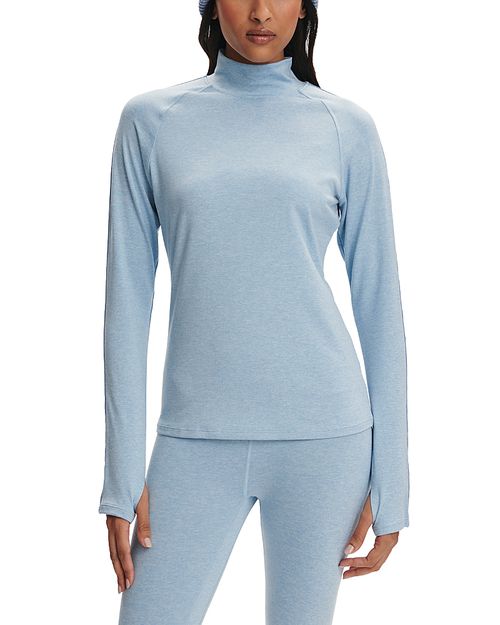 Always Warm Mock Neck Tee