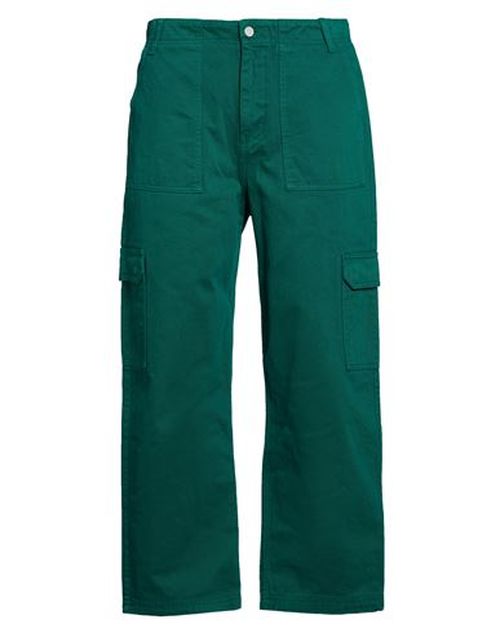 Man Pants Green Size 32 Cotton