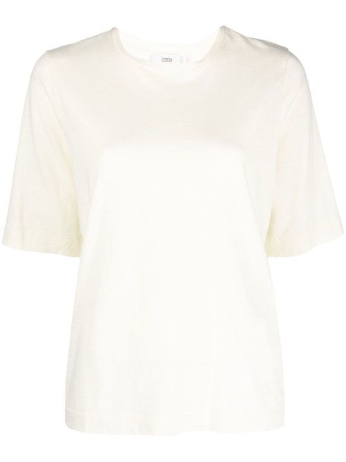 Short-sleeve cotton T-shirt - Yellow
