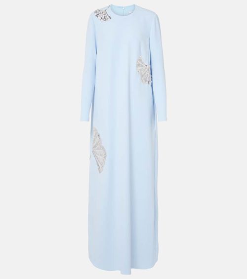 Naima embellished crêpe gown