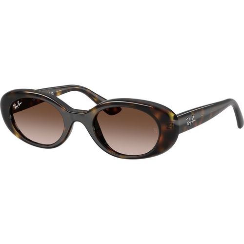 Ray - Ban Kid Ray - Ban RJ9141S 152/13 Sunglasses Injected Turtle Brown Round Normal Nuanced