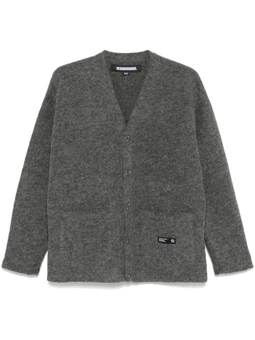 Jersey cardigan - Grey
