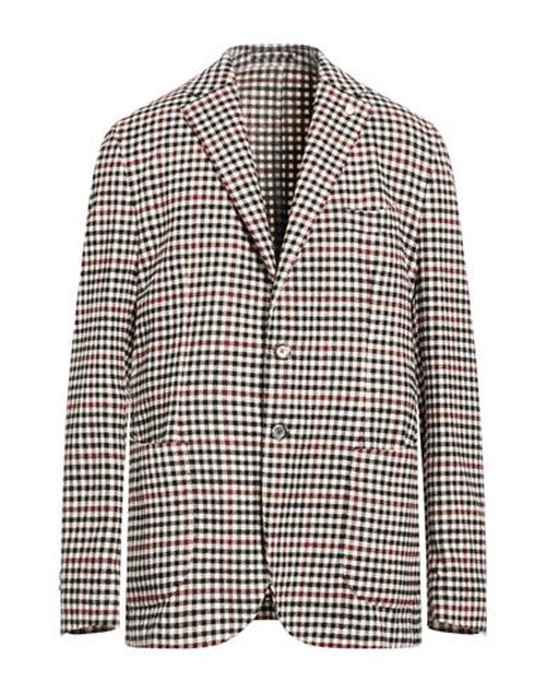 Man Blazer White Size 40 Cotton