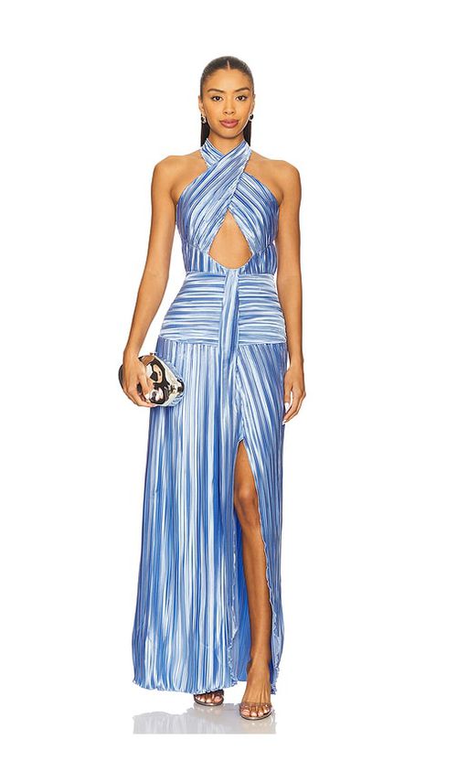 Sonya Moda Ariana Dress in Placid Blue.  XS also in L, M, S, XL/1X