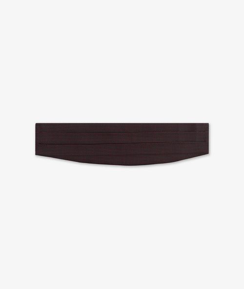 Cummerbund Pois Red Ceremony Band - Unisex