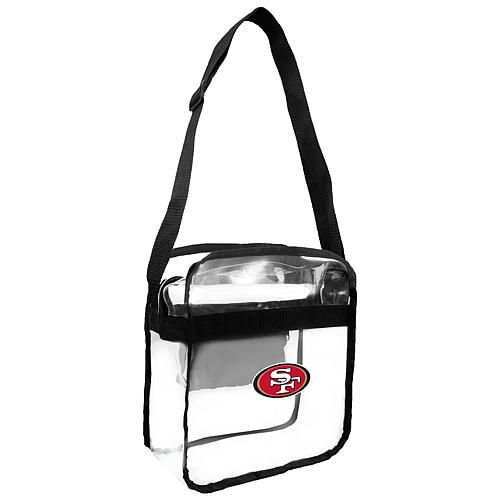 Officially Licensed NFL Clear Carryall Crossbody
