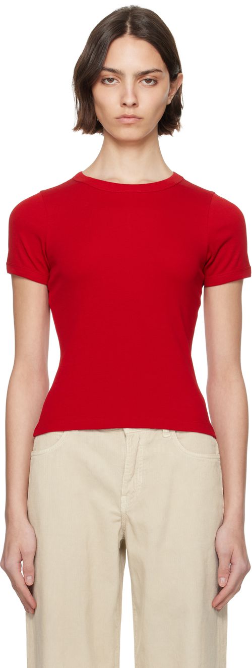 FLORE FLORE Red Car T-shirt