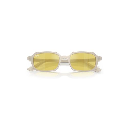 Ray-Ban Zuri Bio-based Sunglasses Cloudy Warm White Frame Yellow Lense