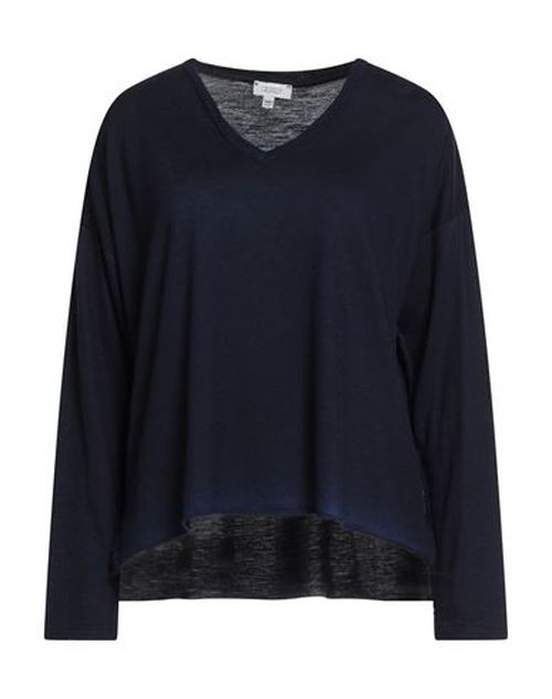 Woman Sweater Midnight blue Size L Virgin Wool