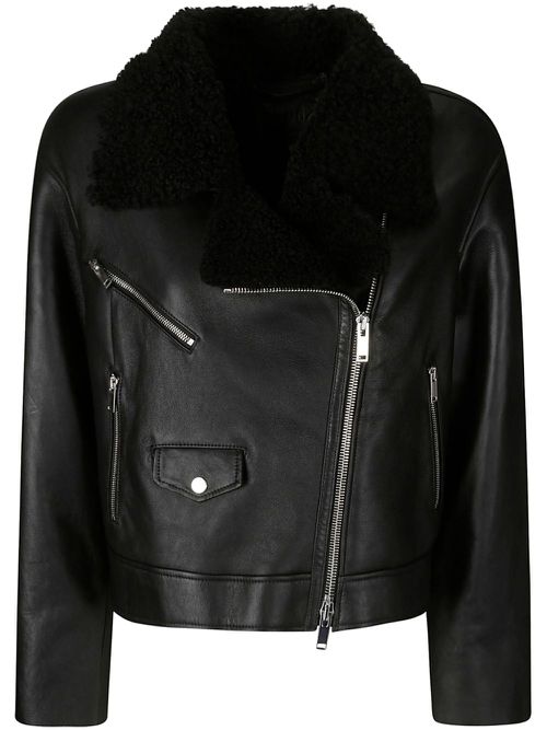 Classic biker jacket - Black