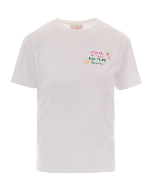 White Graphic Crew Neck T-Shirt