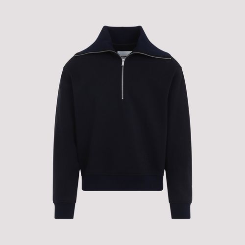 Men's Mini Opening Polo Sweatshirt