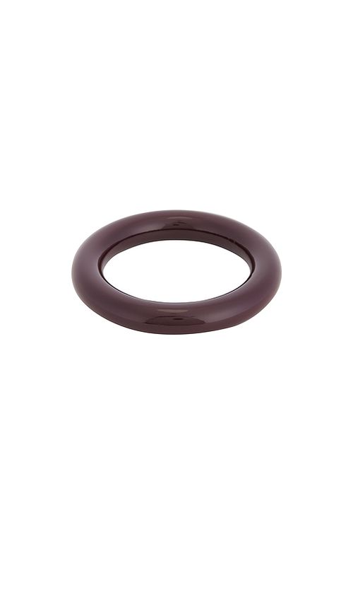 Uncommon Matters Stratus Bangle in Dark Brown. a