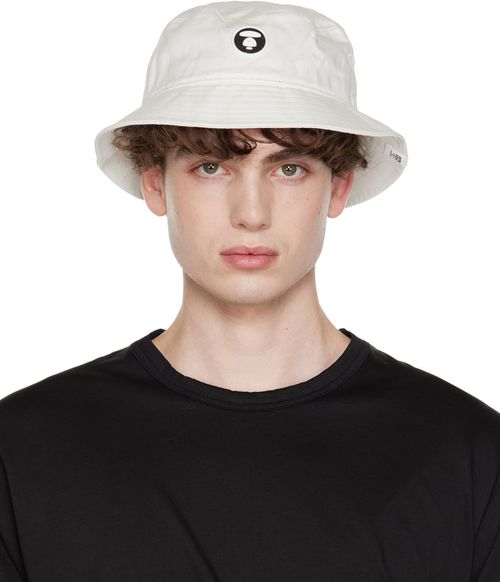 White Aape Bucket Hat
