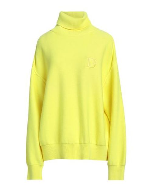 Woman Turtleneck Yellow