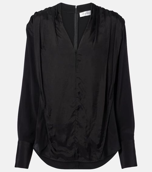 Silk crêpe de chine blouse