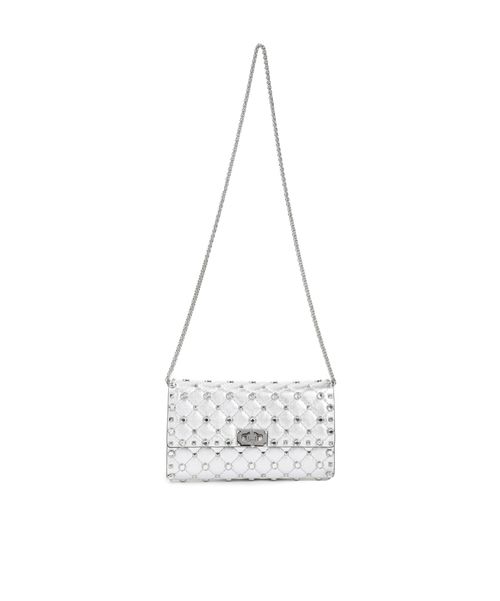Garavani Rockstud Spike Foldover Top Shoulder Bag