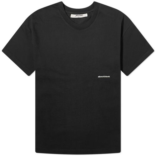Men's Box Logo T-Shirt in Black/Ecru