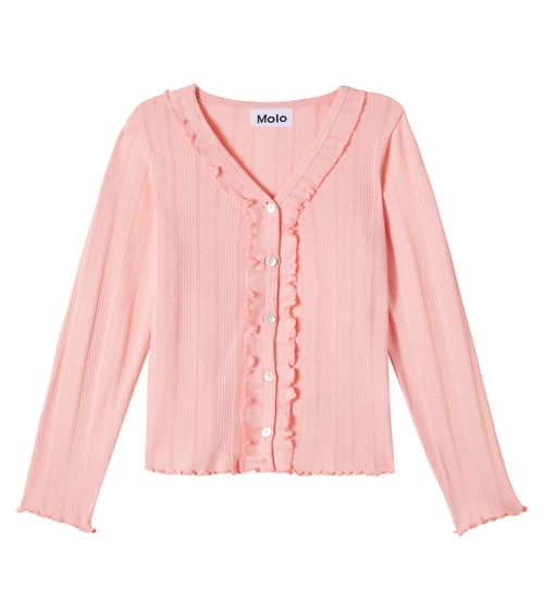 Ramsi pointelle cotton blouse