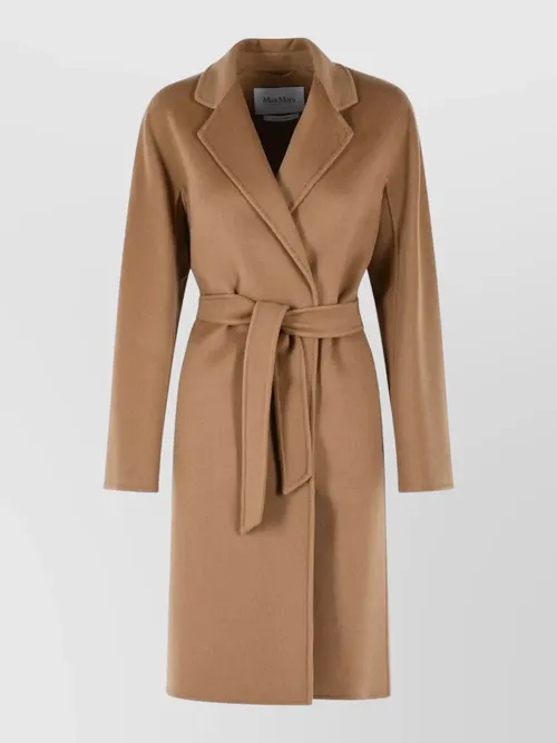 Max Mara - aceri cashmere wrap coat belted