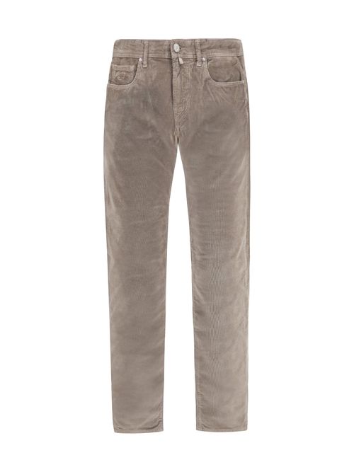 Corduroy Trousers — Beige
