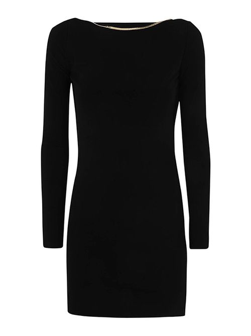 Open back mini dress