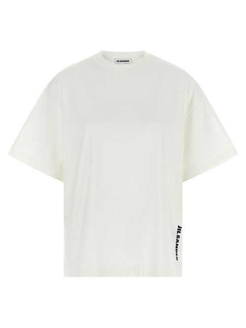Logo-Print Cotton T-Shirt — White