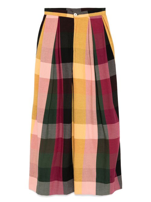 Pleated trousers - Multicolour