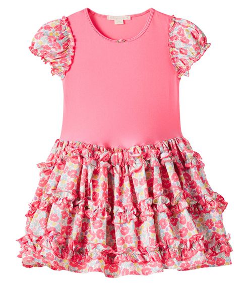 Konges Sløjd Adeline ruffled floral jersey dress