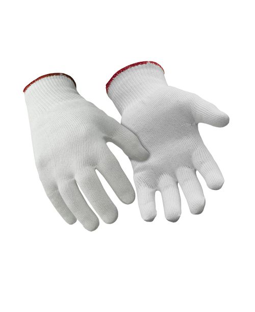 Men's Moisture Wicking Thermax Gloves Liners White (Pack of 12 Pairs) - White