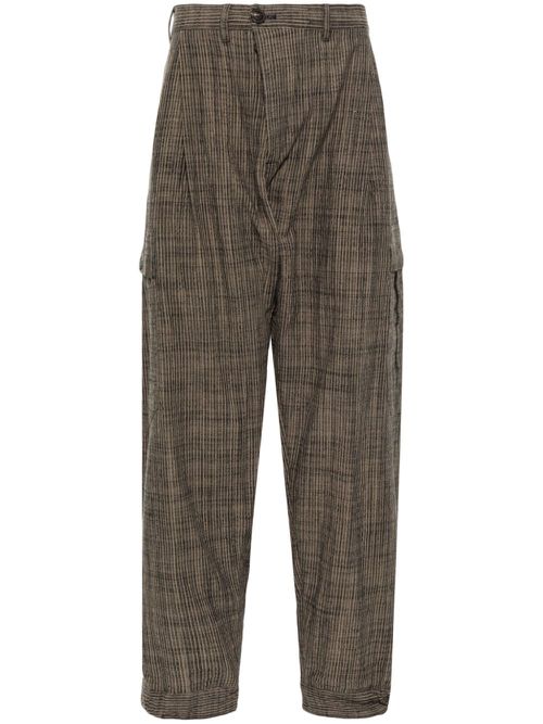Striped trousers - Grey
