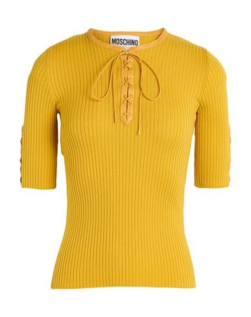Couture Woman Sweater Marigold Size 6 Virgin Wool