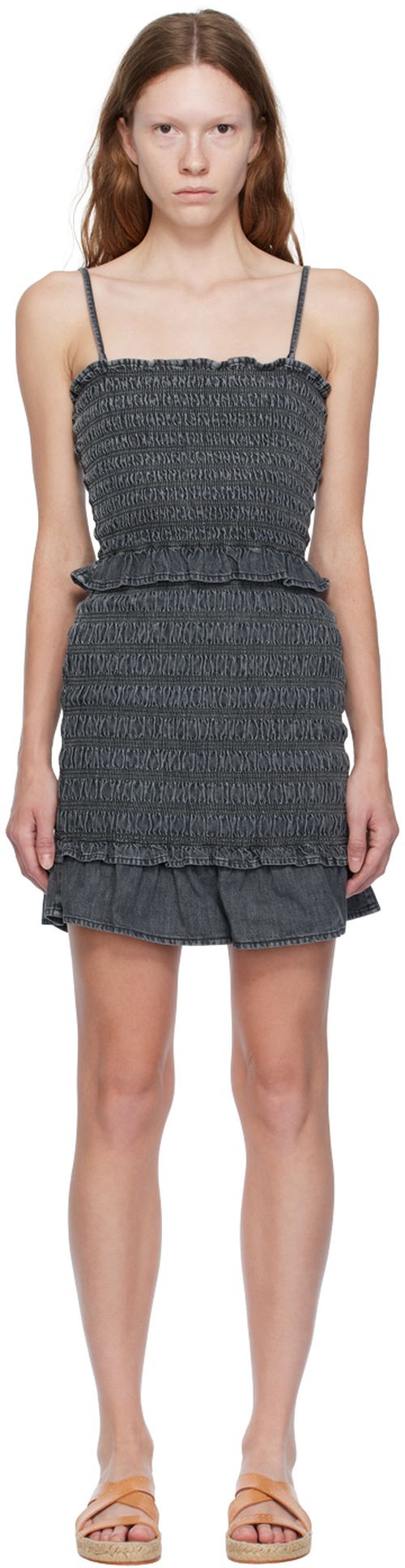 Gray Gina Mini Dress